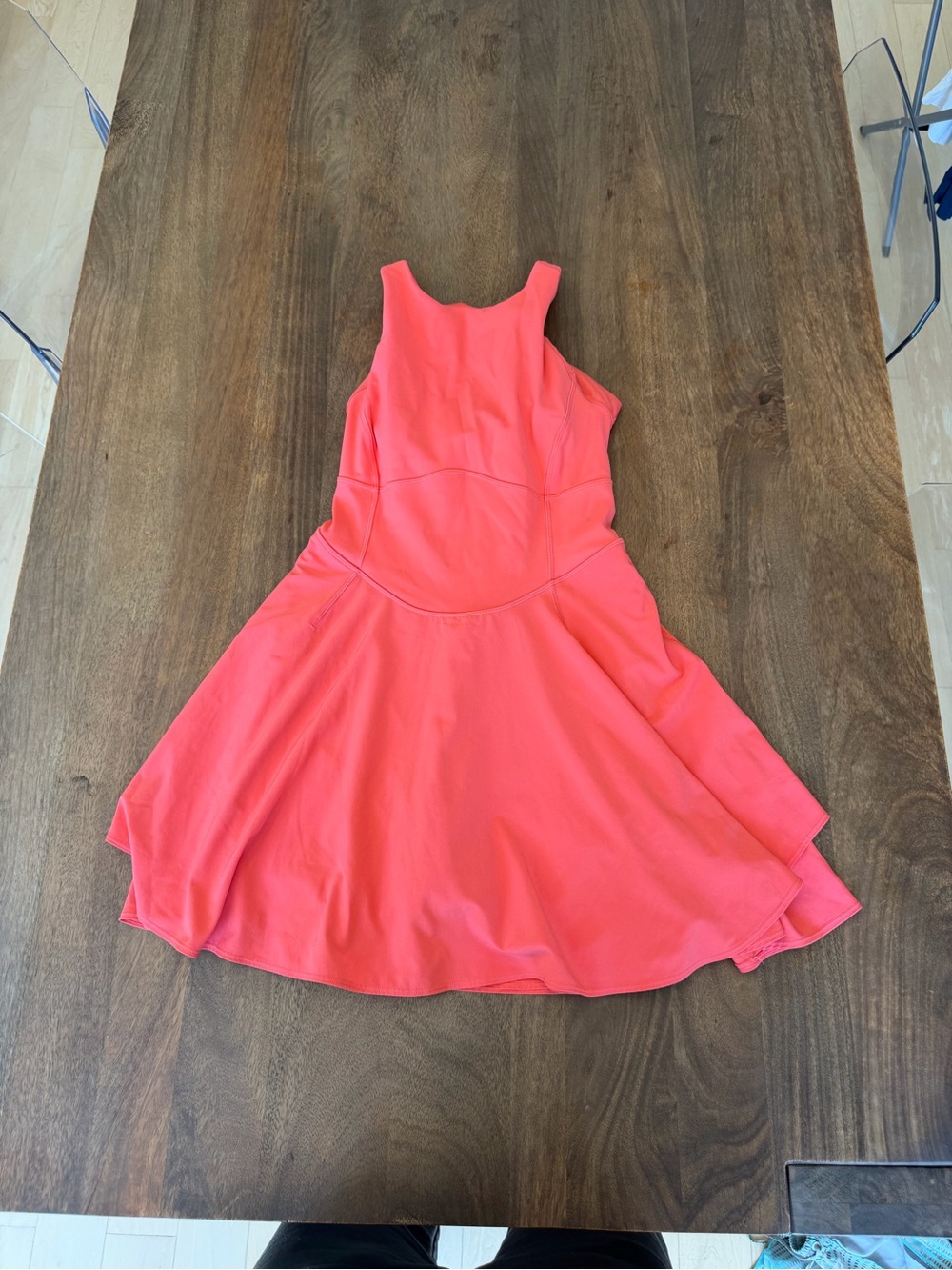 lululemon athletica Coral Fit-and-Flare Tank Dress for Girls